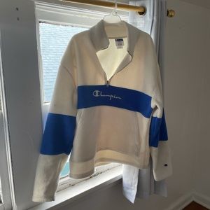 Champion sharpa half zip